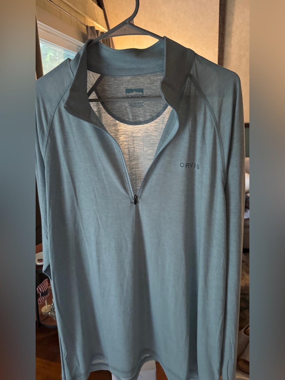 Orvis Lightweight Top — Seafoam Green — DriCast™ 1/4-Zip